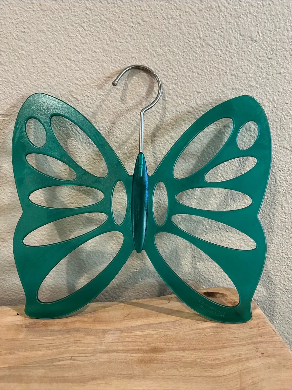 butterfly-shaped scarf hanger and organizer